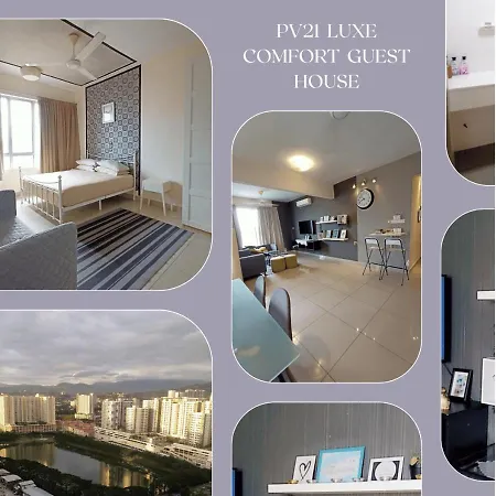 Pv21 Luxe Comfort 3 Bedroom Modern Guest House In Prime Location Near Setapak Central Mall